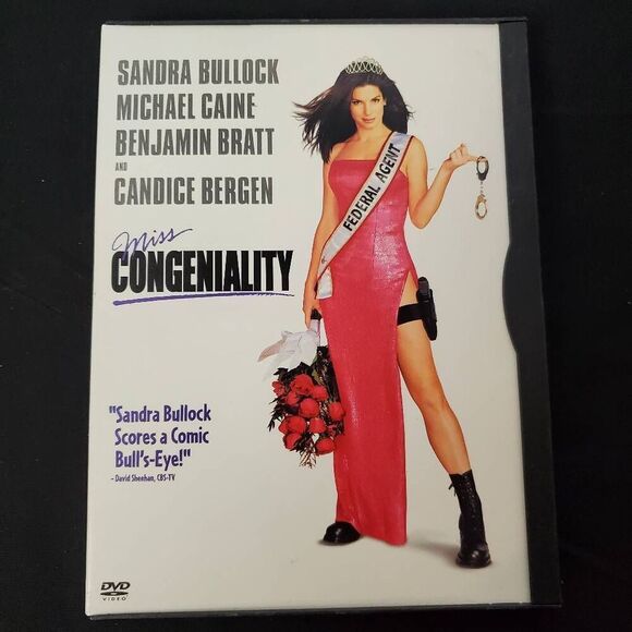 Miss Congeniality, 2000 Film, Comedy/Action, Movie DVD - Picture 1 of 3